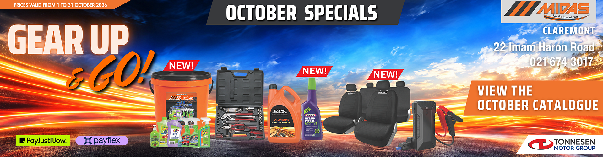 TMG Midas Claremont Web Banner
