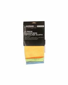 3 PIECE MIROFIBRE DETAILING CLOTH