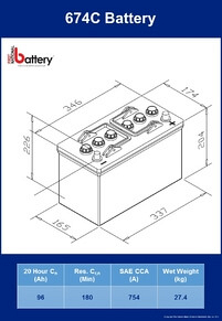 F674C BATTERY