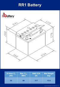 FRR1 BATTERY