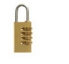 COMBINATION PADLOCKS-BRASS