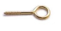 SCREW EYES-BRASS