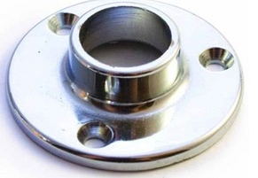 FLANGE BRACKET-CHROME