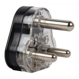 HOLLOW PIN BLACK 16A