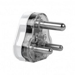 PLUGTOP HOLLOW PIN WHITE 16A PP