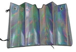 WINDSHIELD SUNSHADE LAZER SPARKLING