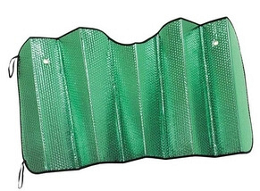 WINDSHIELD SUNSHADE REFLECTIVE-GREEN
