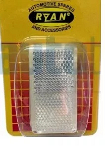 REFLECTORS OBLONG WHITE