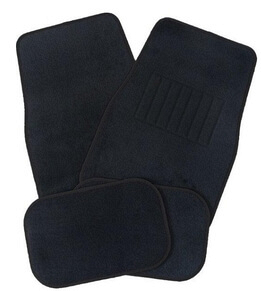 CARPET MAT SET FRONT AND REAR 4 PIECE