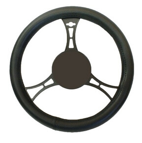 UNIVERSAL STEERING WHEEL COVER - MEDIUM