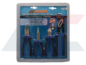 MIDAS 4PC PLIERS SET