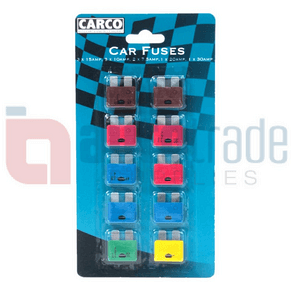 CARCO BLADE FUSE STD 10PC