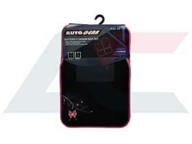 MAT SET BUTTERFLY PINK 4PC