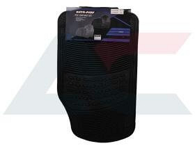 4PC CARPET MAT SET BLACK