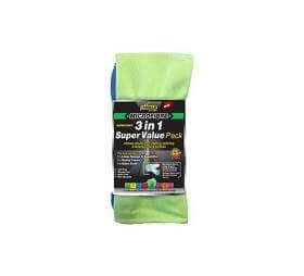 SHIELD MICROFIBRE 3 IN 1 SUPER VALUE PACK
