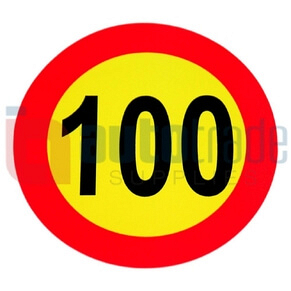 STICKER 100KM