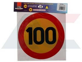 SPEED SIGN 100KM