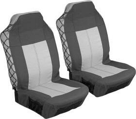 SEAT COVER EXPLORER FRONT GREY